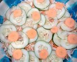 A picture of step 3 of Vegetable salad.