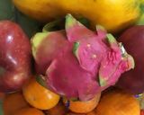 A picture of step 1 of Dragon fruit salad.