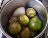 A picture of step 1 of Tlacoyos Drowned in Pasilla Sauce.