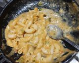 A picture of step 3 of # ga4# week 21 # mexican white pasta.