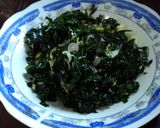 Foto langkah ke 3 dari resep 017. Oseng Daun Pepaya.