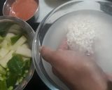 A picture of step 1 of Vegetable pulao.
