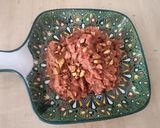 A picture of step 7 of Dates Halwa.
