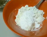 A picture of step 1 of Kaju shrikhand.
