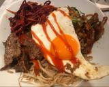 Beef and vegetable Korean rice bowl aka bibimbap recipe step 9 photo