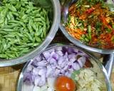 Tumis buncis dan cumi asin langkah memasak 2 foto