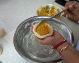 A picture of step 8 of Dhal Roti (Puri).