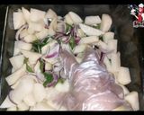 صورة لخطوة 4 من وصفة صينية بطاطس🥔بالسجق وسر الصلصة الغنية بالصوص😋