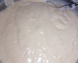 A picture of step 1 of Fluffy crumpets.