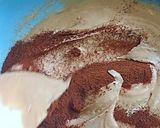 A picture of step 1 of Coffee Burfi.