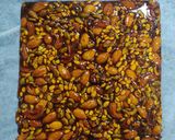 A picture of step 11 of Dry Fruit Brittles Chikki.