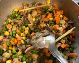 Clear vegetable soup recipe step 3 photo