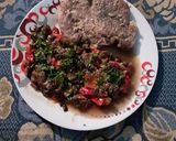 Pas rețetă Ceafă de porc cu ciupercuțe. Rețeta. nr.-02 2 fotografie