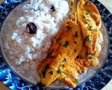 Foto del paso 5 de la receta: Filetes de pollo al tikka curry con arroz blanco al tikka masala