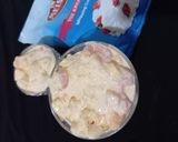 A picture of step 4 of Creamy fruit salad.