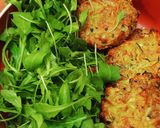 Une image de l'étape 8 de Galettes de légumes rapés.