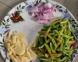 A picture of step 3 of Ghar ki Assamese Vegetable Thaali.