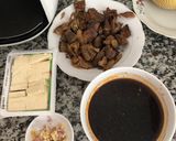 Hình bước làm 1 của món Đậu hũ tứ xuyên chay
