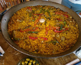 Foto del paso 5 de la receta: Paella a la leña