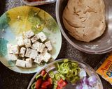 A picture of step 4 of Paneer Tikka Pizza.