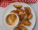 Foto langkah ke 4 dari resep Potato Wedges.