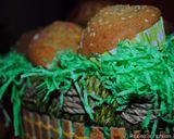 A picture of step 14 of Persian cup cakes (Cake Yazdi).