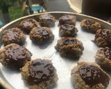 Foto del paso 3 de la receta: Pepas 💣 de avena, banana y dulce de leche
