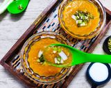 A picture of step 5 of Pumpkin and Carrot Soup.