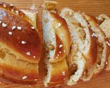 Citromos-almás fonott kalács recept fázis 5 fotója