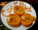 A picture of step 21 of Orange,bread, Casturd, Cake.