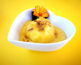 Foto del paso 7 de la receta: Manzana Golden en almíbar sobre natillas