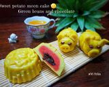 Hình bước làm 6 của món Bánh trung thu em bé (Emmy 9m+)