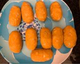 A picture of step 2 of Leftover Idli Nuggets.