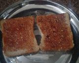 A picture of step 2 of Veg Sandwich.