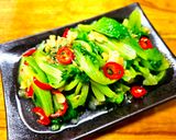 鵝油蔥酥拌萵苣的食譜步驟2照片