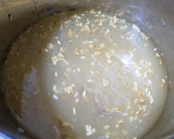 Foto del paso 3 de la receta: Arroz integral con tortilla, jamón cocido y champis😋🍴