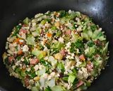青江菜炒飯<減醣版>的食譜步驟4照片