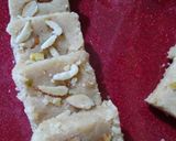 A picture of step 3 of Peanuts Burfi.