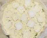 Une image de l'étape 5 de Tarte aux poireaux et chèvre.