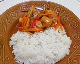 Foto langkah ke 7 dari resep Bola Bola Tahu Wortel Saus Asam manis.