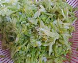 Foto langkah ke 4 dari resep Tumis Bunga Pepaya Pete Rebon | Pahitnya Pas!.