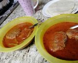 Foto del paso 12 de la receta: Tortitas de camarón con nopales en caldillo 🦐✨