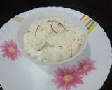 A picture of step 7 of Kashmiri Saffron Firni.