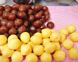 A picture of step 2 of Condensed Milk Pineapple Cakes.