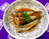 A picture of step 3 of Japanese Sardine Ume Ni.