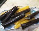 Foto langkah ke 5 dari resep Es Mambo Rasa Coklat, Mangga dan Jeruk.