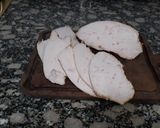 Foto del paso 5 de la receta: Pechuga de pavo con salsa golf (blanco de pavita)