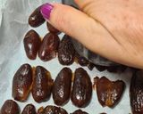 Foto del paso 6 de la receta 216. Dátiles con chocolate y frutos secos