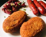 A picture of step 8 of Cheese-stuffed Potato Croquettes.