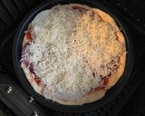 Air fryer-pizza recept fázis 7 fotója